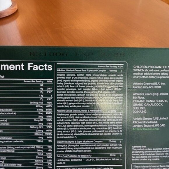 AG1 30 Count Travel Packs - Picture 4 of 4